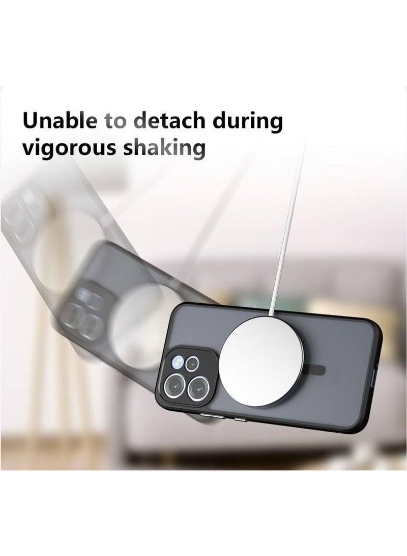 CHEROSIN Magnetic Phone Case for Oppo Reno15 F 5G Frosted Translucent Back Protective Slim Phone Cover - Image 5