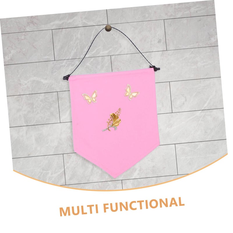 8 Pcs Enamel Pin Wall Display Holder Organizer For Jewelry Banners Canvas Storage - Image 4