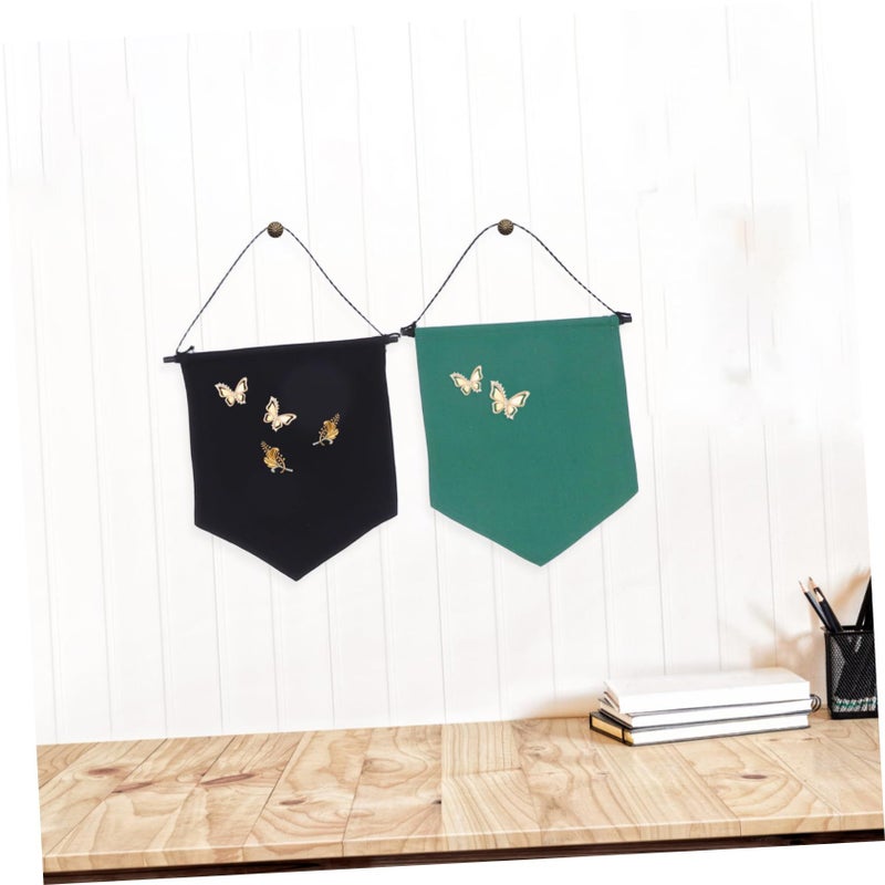8 Pcs Enamel Pin Wall Display Holder Organizer For Jewelry Banners Canvas Storage - Image 5