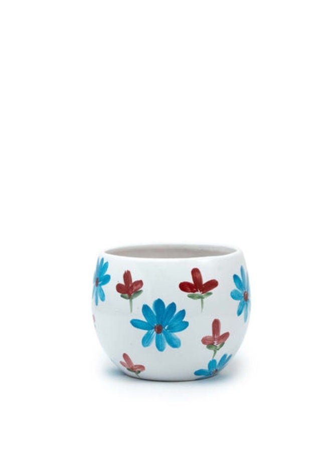 Balkans Handmade Pottery Pot Indoor/Outdoor
H 13 cm
D 15 cm