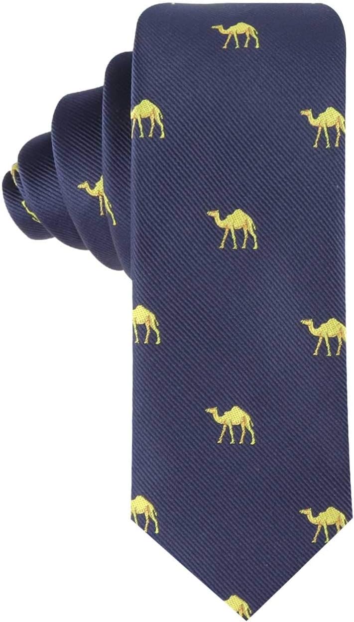 AUSCUFFLINKS Animal Ties | Woven Skinny Neckties | Groomsmen Wedding Ties | Work Ties for Him - Image 3