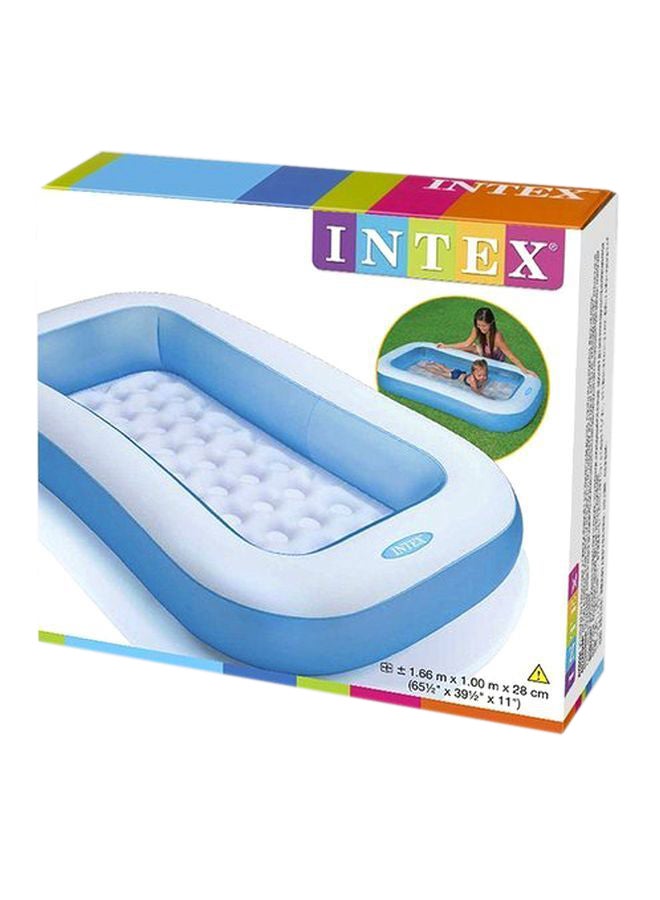 INTEX Inflatable Pool 166x100x28cm - Image 3