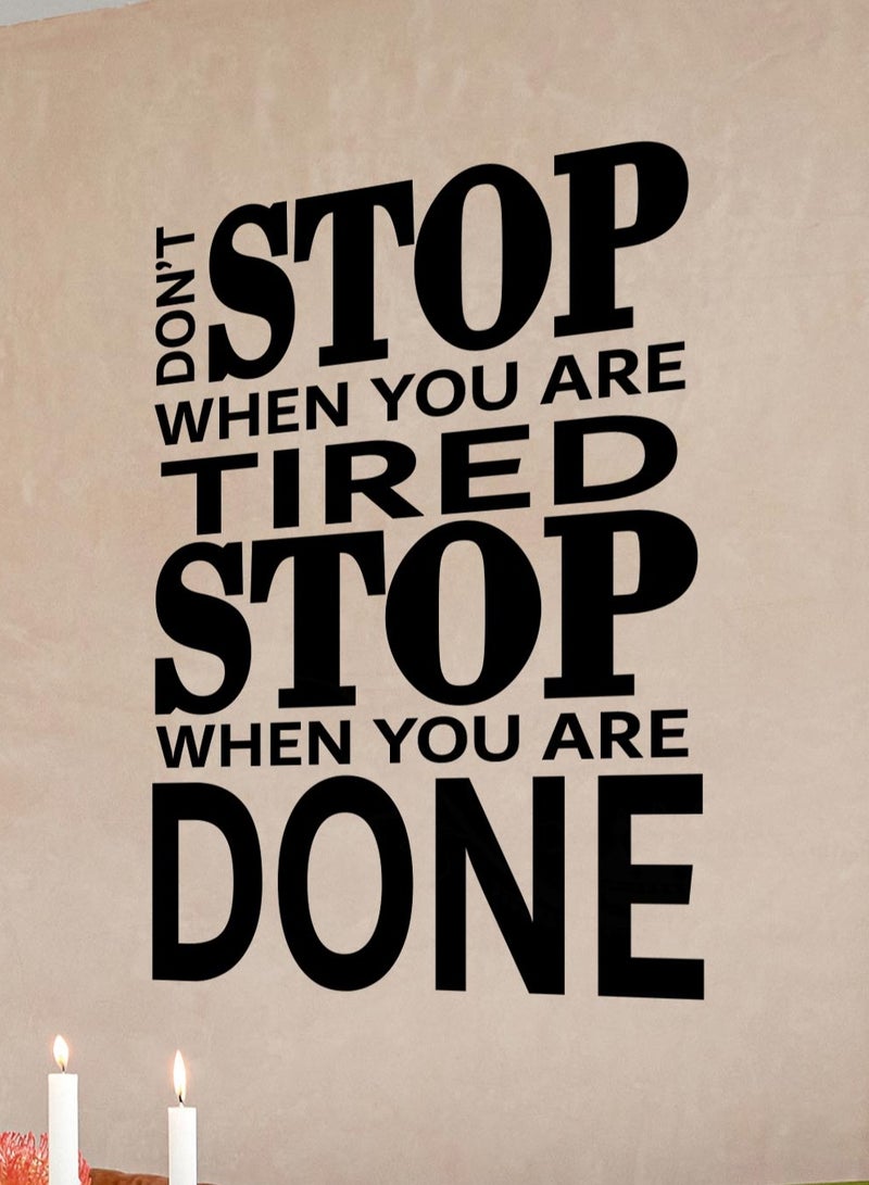 Droplyte Diy Art Motivational Wall Stickers For Office, Living Room, Bedroom Home Decoration - Image 1