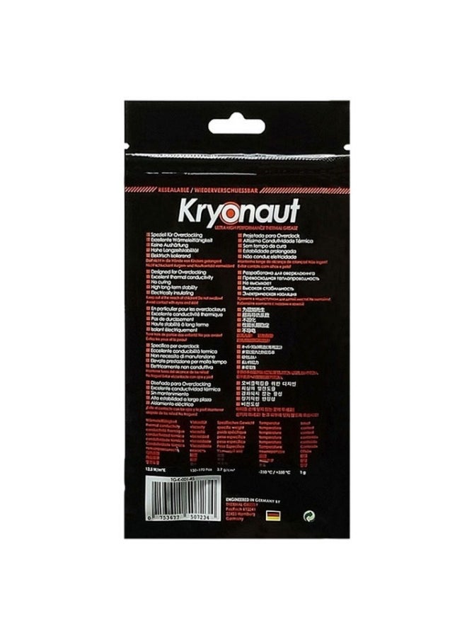 Thermal Grizzly Thermal Grizzly Cryonaut 12.5W/mK 1g Thermal Grease (-200 to 350°C)  - Image 5