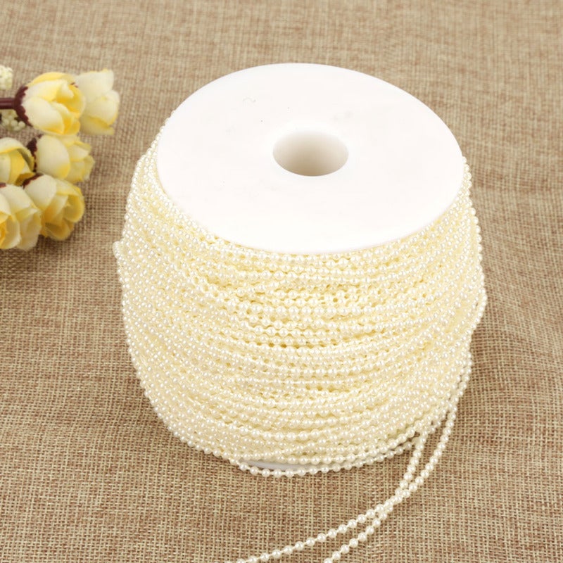 Imitation Pearl Wire: 100% Brand New High-quality ABS Bead - Shiny Mill-treated Pearl Bead Garland for Wedding, Party, Home Decor - Image 3