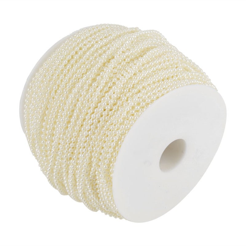 Imitation Pearl Wire: 100% Brand New High-quality ABS Bead - Shiny Mill-treated Pearl Bead Garland for Wedding, Party, Home Decor - Image 2