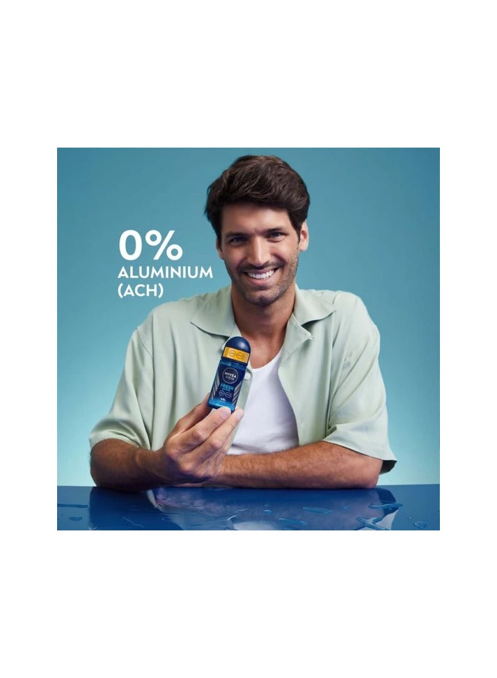 نيفيا مزيل العرق رول اون منعش نشط 50مل - Image 2