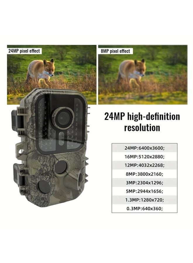 H2 Upgraded Night Vision Camera 2 5K Video 24MP 940nm Infrared CMOS Sensor Outdoor Surveillance - Image 3