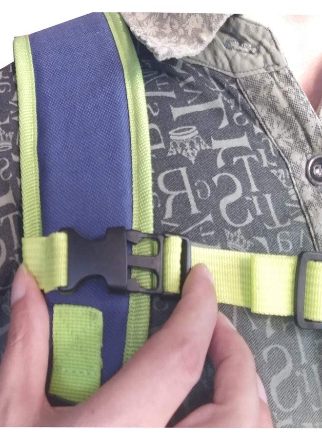 Amlrt HDHYK Backpack Chest Strap- Nylon - Adjustable Universal (Green) - Image 3