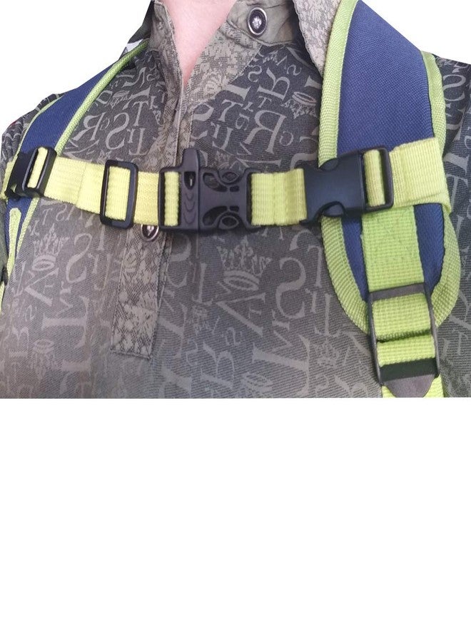 Amlrt HDHYK Backpack Chest Strap- Nylon - Adjustable Universal (Green) - Image 4