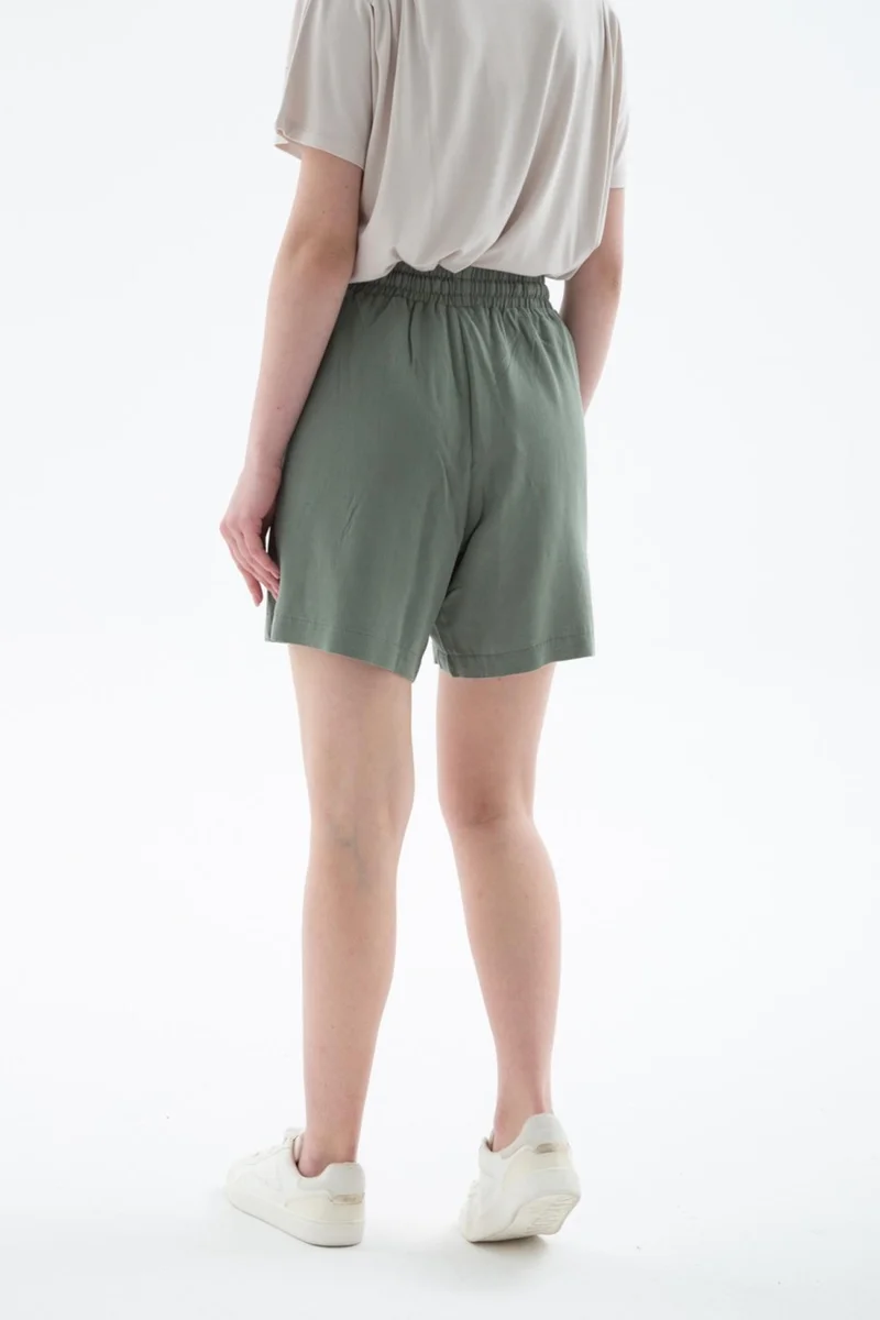 Fashion Friends 25Y0606K1 Women's Linen Shorts