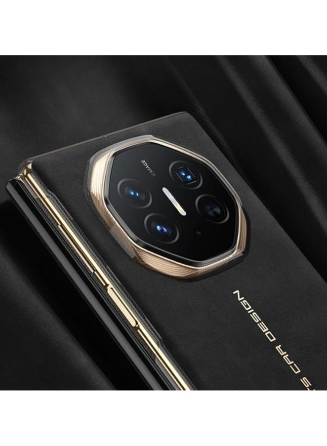 Case Compatible with Huawei Mate XT Ultimate Case, Smart Window Luxury PU Leather Folding Phone Hidden Bracket, Shockproof Cover for - Image 2