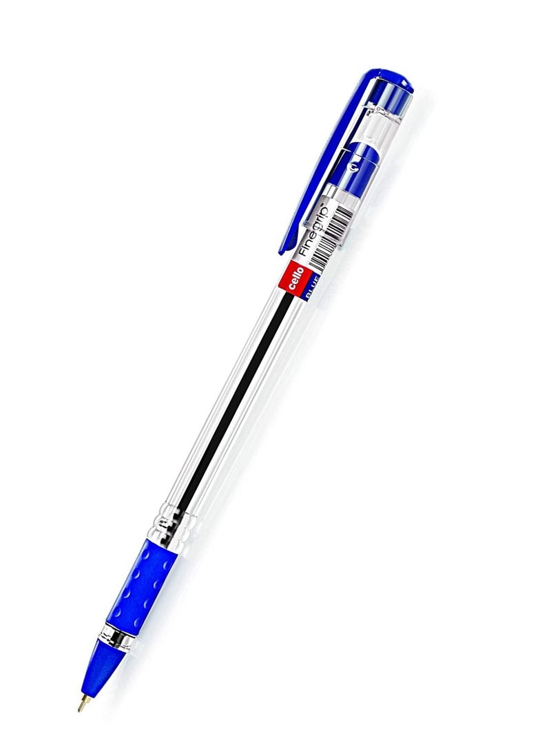 Cello 25-Piece Finegrip Ballpoint Pen Blue - Image 2