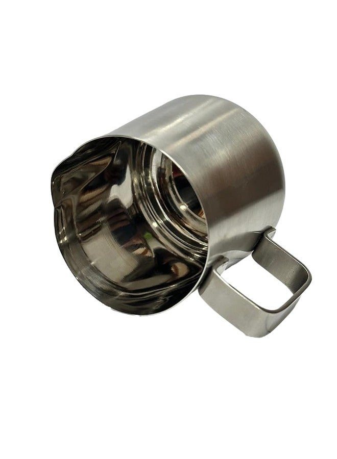 Dynore Stainless Steel Milk Frothing Pitcher/Milk Jug Suitable for Espresso, Latte Art and Frothing Milk Jug- 330 ml - Image 3