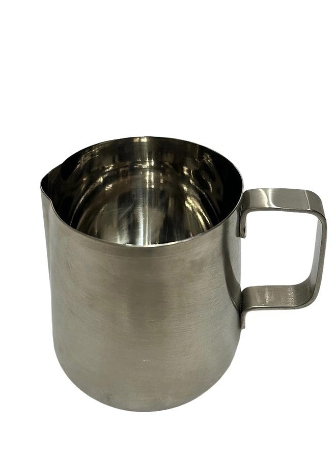 Dynore Stainless Steel Milk Frothing Pitcher/Milk Jug Suitable for Espresso, Latte Art and Frothing Milk Jug- 330 ml - Image 4