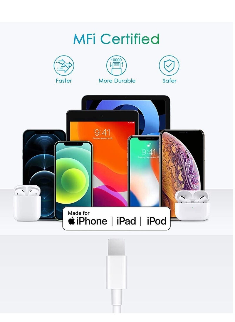 ELTRAZONE - Premium 20W USB-C Fast Charging Cable for iPhone 13, 12 mini, 11 Pro, XS Max, iPad - High-Speed Power Delivery, Durable Design" - Image 1