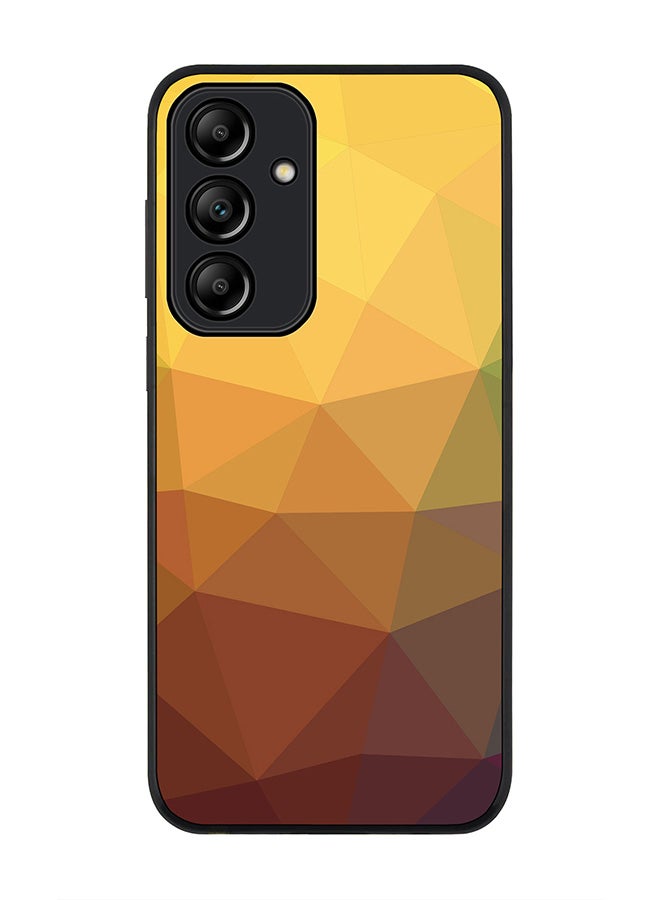 Rugged Black Edge Case for Samsung Galaxy A35, Slim fit Soft Case Flexible Rubber Edges Anti Drop TPU Gel Thin Cover -  Golden Nugget