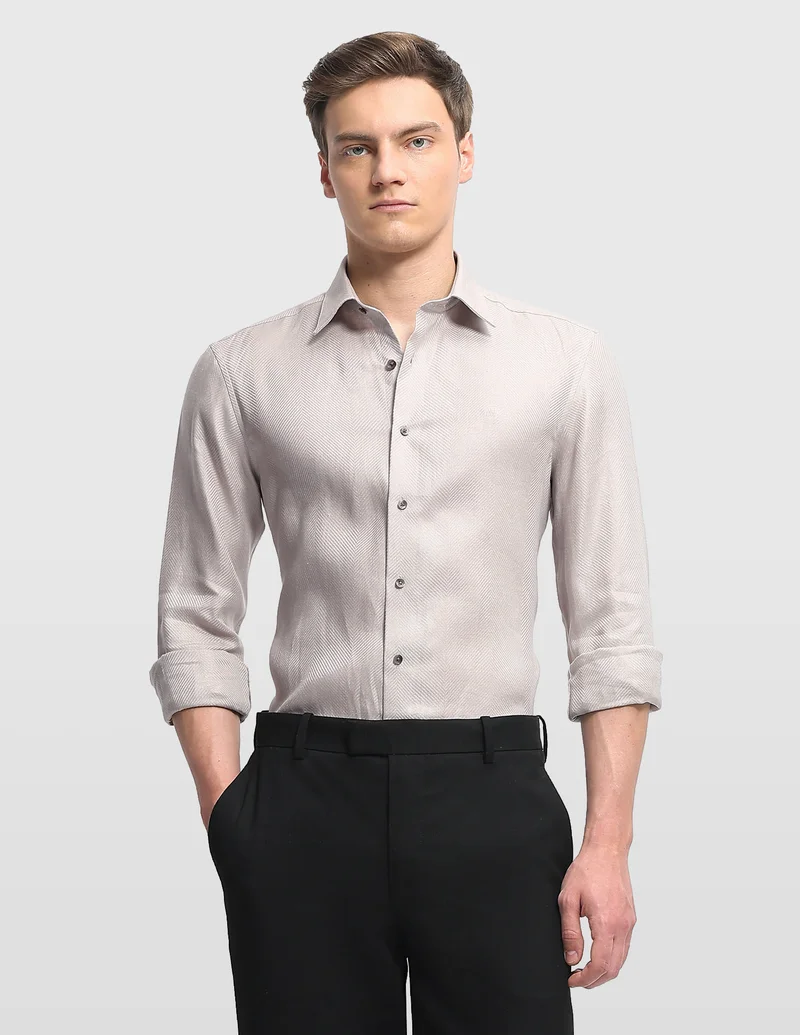 Self Design Chevron 1851 Shirt