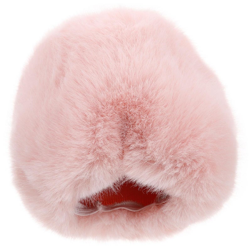 Pink Soft Plush Microphone Windscreen Cover For Noise Reduction Recording Broadcasting - Image 2