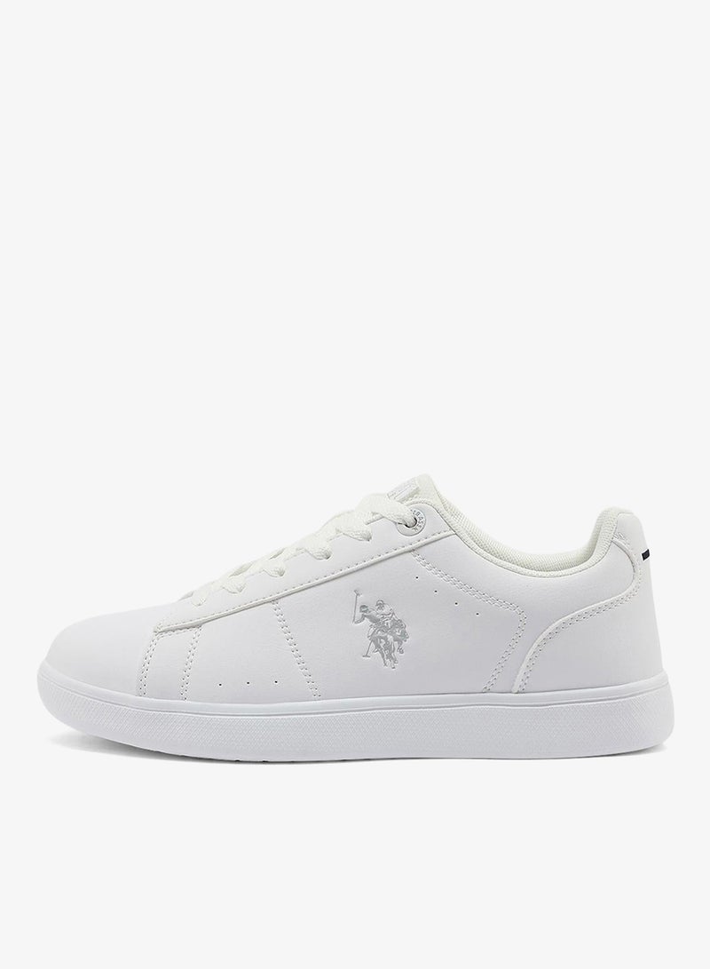U.S. Polo Assn. Women's White Low-Top Exclusive Lightweight Sneakers – Unmatched Comfort, All-Day Wear, Confidence in Every Step - Image 2