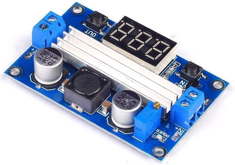 REES52 LTC1871 Boost Power Module High Power DCDC 100W Adjustable Output 3535v Step up Power Supply Converter Module Board with LED Digital Display Voltmeter - Image 2