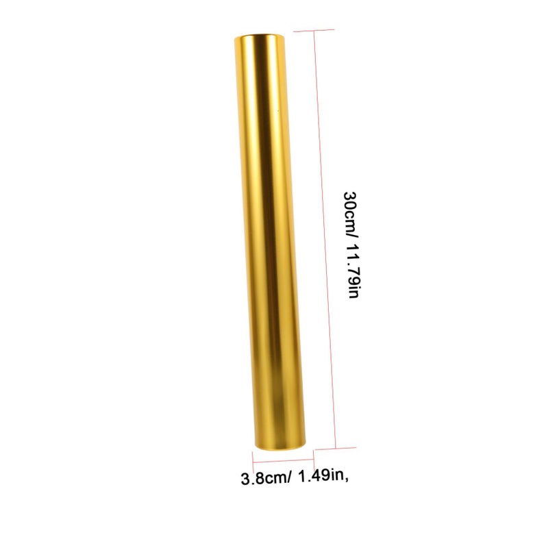 Lightweight Aluminum Alloy Relay Baton Set of 3 for Race Training Indoor Outdoor Sports - Image 3