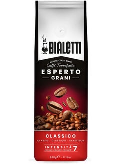 BIALeTTI Bialetti Esperto Grani, Caffè in Grani, Gusto Classico, 500 G  - Image 1