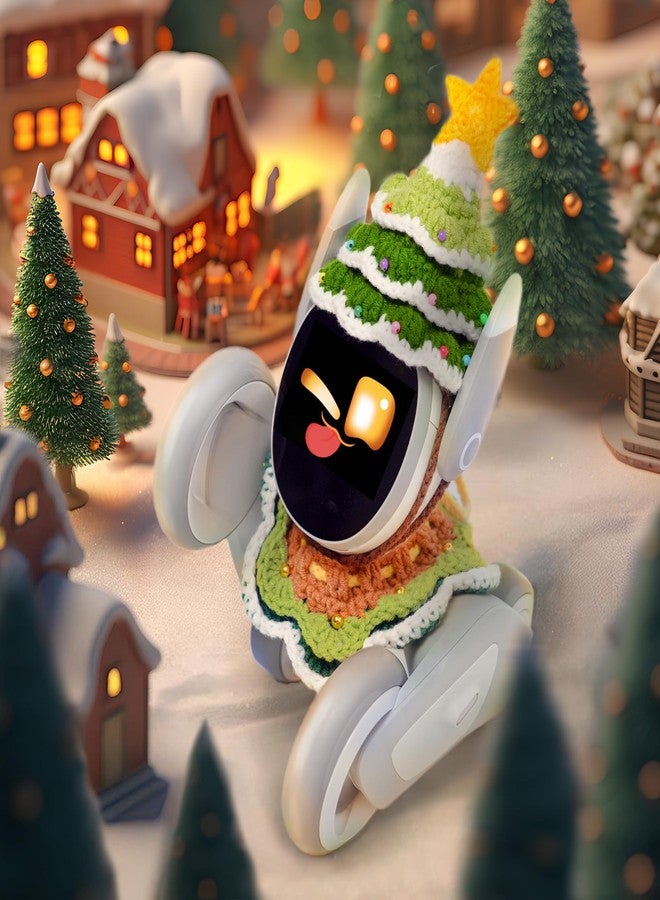 Loona Outfit - Handmade Crochet Headpiece and Collar for Year-Round Playful Charm, Transform Your Smart Companion with Unique Accessories - Image 1