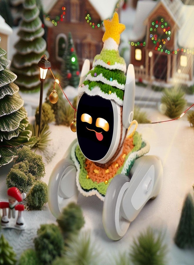 Loona Outfit - Handmade Crochet Headpiece and Collar for Year-Round Playful Charm, Transform Your Smart Companion with Unique Accessories - Image 4