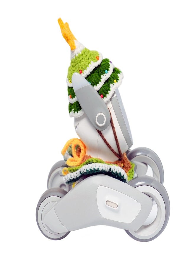 Loona Outfit - Handmade Crochet Headpiece and Collar for Year-Round Playful Charm, Transform Your Smart Companion with Unique Accessories - Image 3