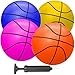 ABAJI Mini Basketballs 5 Toy Ball with Pump Needle Durable Material for Mini Hoop Toddlers Kids Teenagers for Pool Indoors Outdoors - Image 2