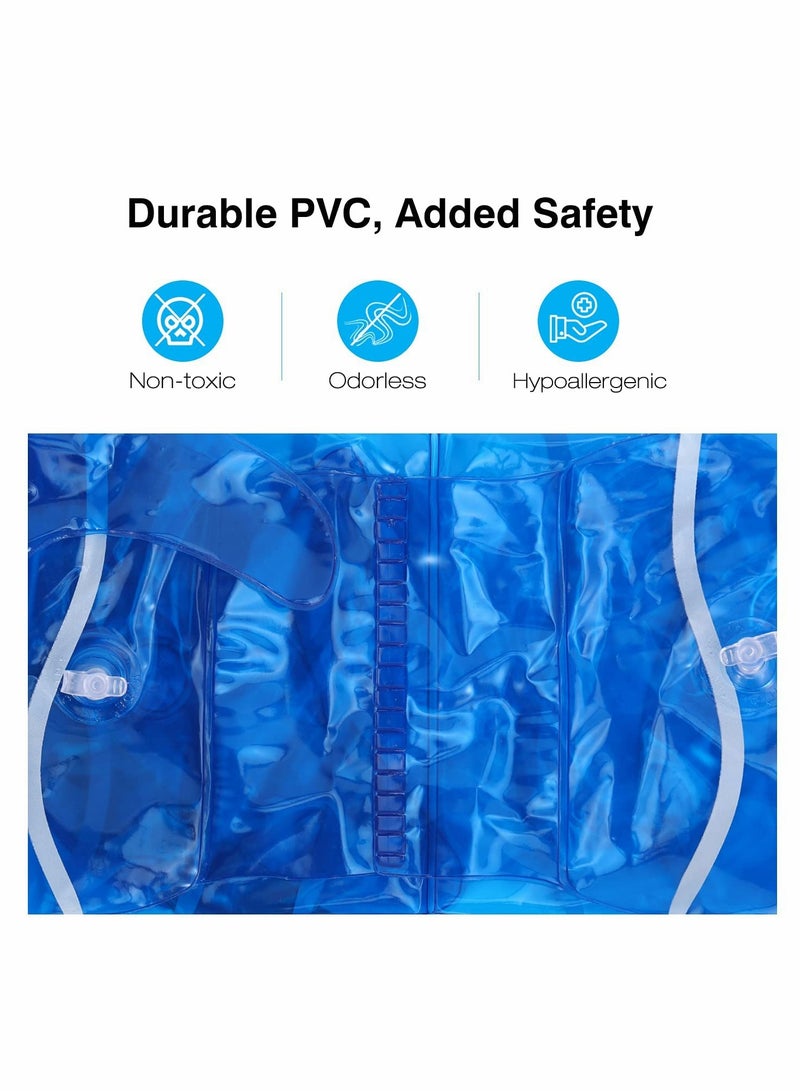 Excefore Inflatable Swim Floater Sleeves for Kids, Swimming Rings, Cartoon Swimiming Armbands Floaties Water Wings Floatation Sleeves, Pool Water Sports Learning Swim Training Aids - Image 3