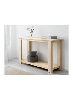 Art Wood Console Tables 40x105x80 Cm-Beige 