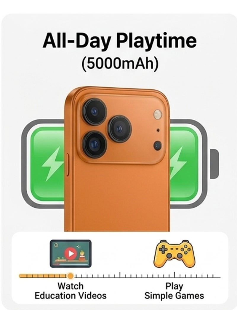 Umiio Mini Smartphone 4 Inch Incell Display Dual SIM 17 Pro Max Mini Umiio Android Cell Phone 18MP Triple Camera, Compact Small Size Android Mobile Phone For Kids & Adults - Image 5