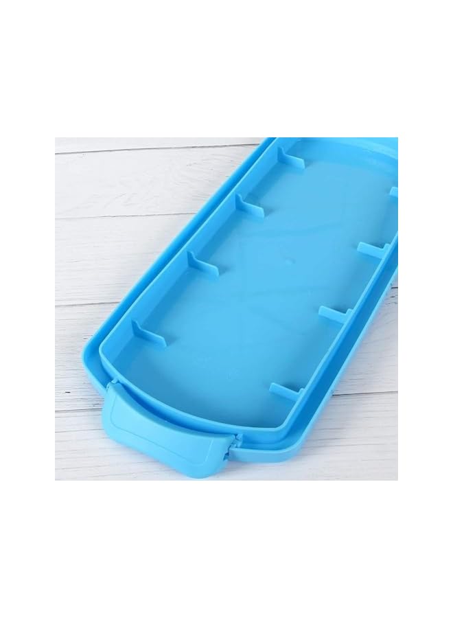 Green Tiger 2 Pack Bread Box for Kitchen Countertop, Plastic Loaf Cake Storage Container with Lid, Bread Keeper for Carrying and Storing Homemade Bread, Toast, Bagel, Donut and Cookies, Blue - Image 4