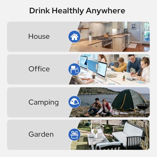 COSTAR Water Dispenser Pump for 20 Litre Bottle, USB Rechargeable Water Pump, Portable Drinking Pump for Home, Office, Camping and Parties, Golden&Black - Image 5