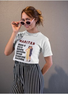 MERCH Marites Chronicles - Women's Printed T-Shirt  - Image 3