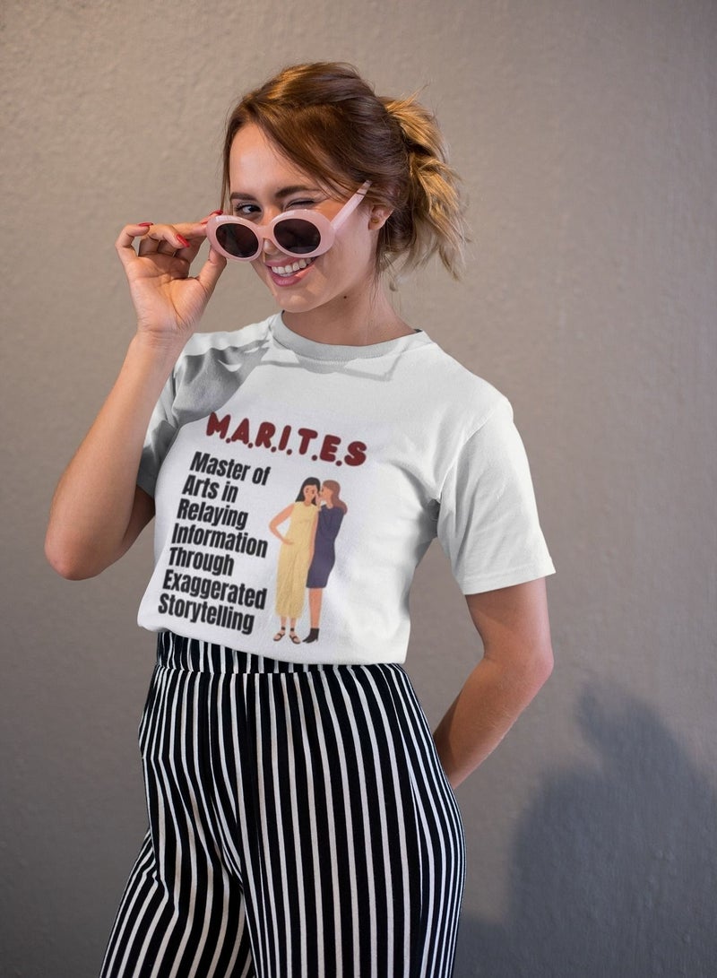 MERCH Marites Chronicles - Women's Printed T-Shirt - Image 3