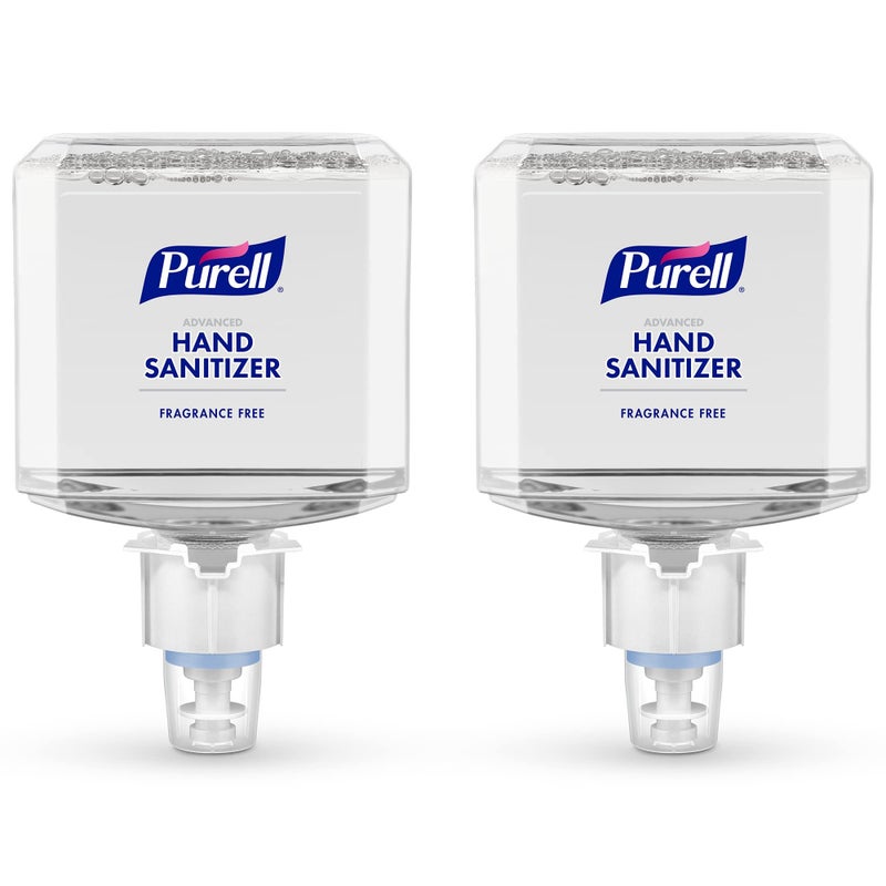 PURELL Advanced Hand Sanitizer Gentle & Free Foam, Fragrance Free, 1200 mL Refill for PURELL ES4 Manual Hand Sanitizer Dispenser (Pack of 2) - 5051-02 - Image 1
