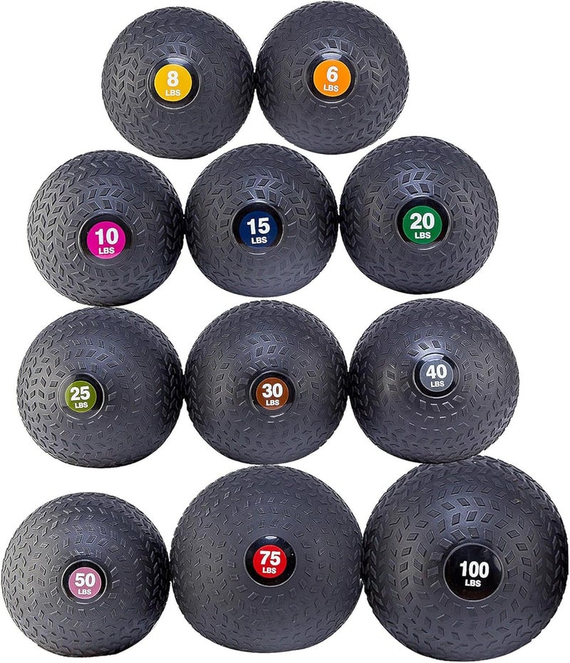 Fitvids Workout Exercise Fitness Weighted Medicine Ball, Wall Ball and Slam Ball, Multiple Styles and Sizes - Image 4