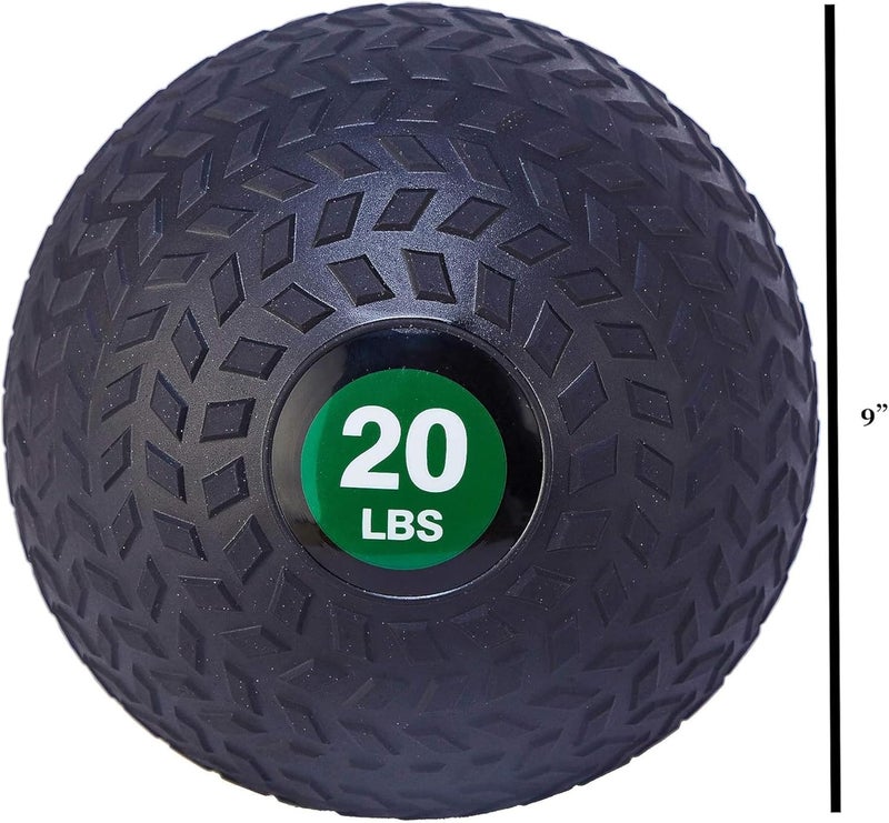 Fitvids Workout Exercise Fitness Weighted Medicine Ball, Wall Ball and Slam Ball, Multiple Styles and Sizes - Image 3