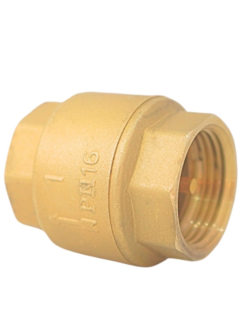 MIHA BRASS VERTICAL CHECK VALVE - Image 2