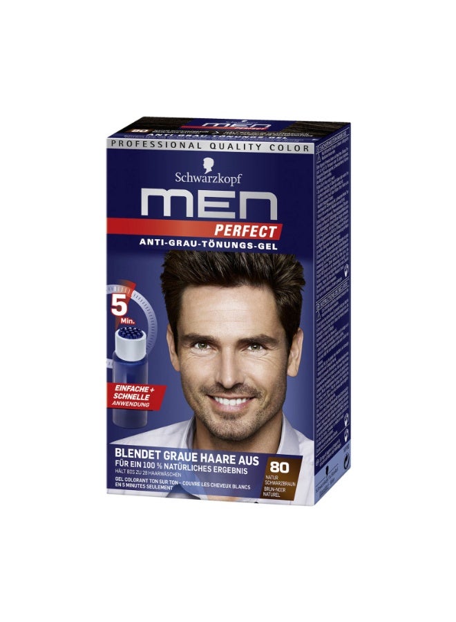 شوارزكوف مين بيرفكت 80 ناتشورال بلاك براون 40 مل