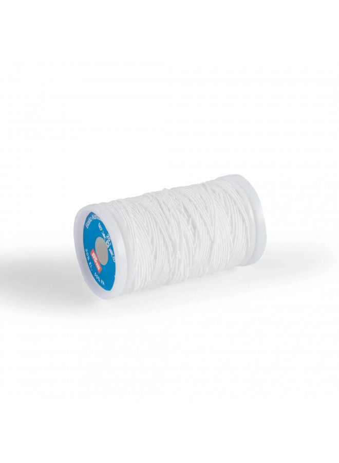 Prym Elastic Sewing Thread, White, 22 YD (20 M) - Image 3