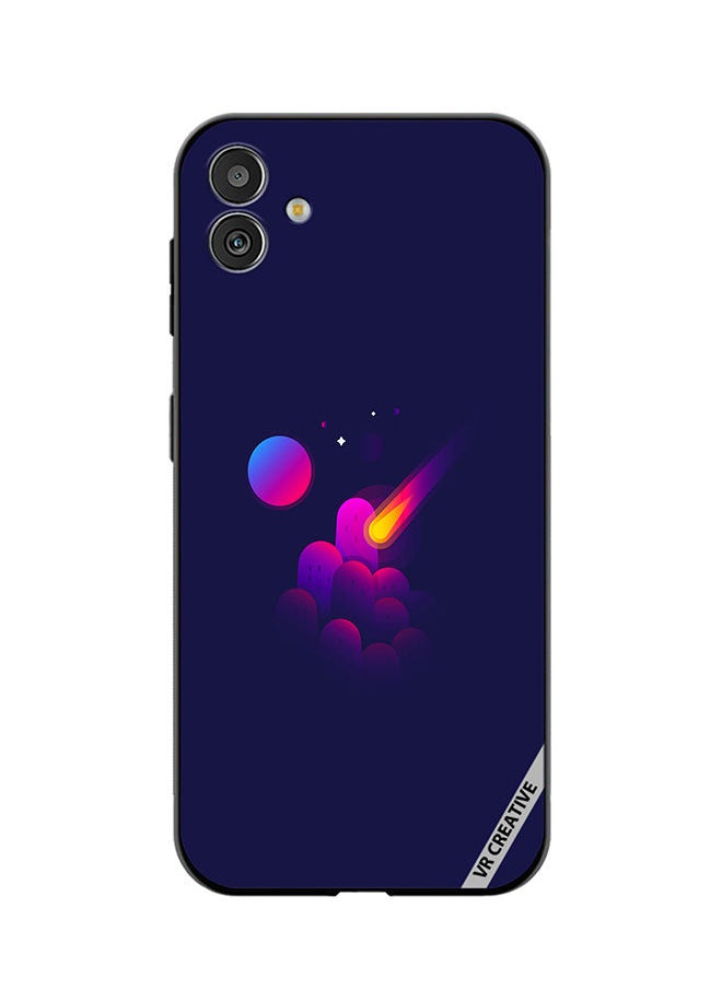 VR CREATIVE - Protective Case Cover For Samsung Galaxy F14 Space Minimalist Design Multicolour - Image 1