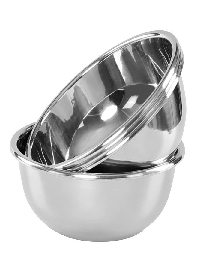 Jekiyo Stainless Steel Mixing Bowls, Metal Prep Bowls for Kitchen, Set of 4 - Image 1