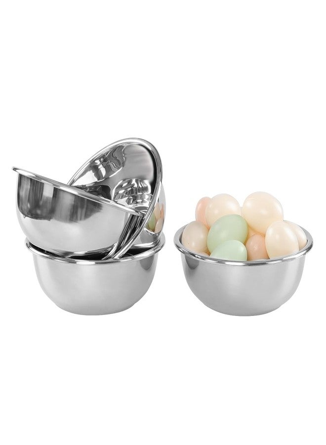 Jekiyo Stainless Steel Mixing Bowls, Metal Prep Bowls for Kitchen, Set of 4 - Image 5