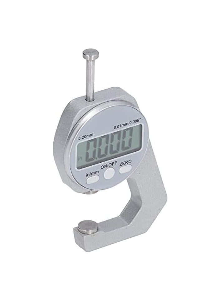 PROMASS Digital Thickness Gauge Electronic Caliper Thickness Meter 0‑20mm Range with LCD Digital Display Mini Thickness Measuring Tools  - Image 3