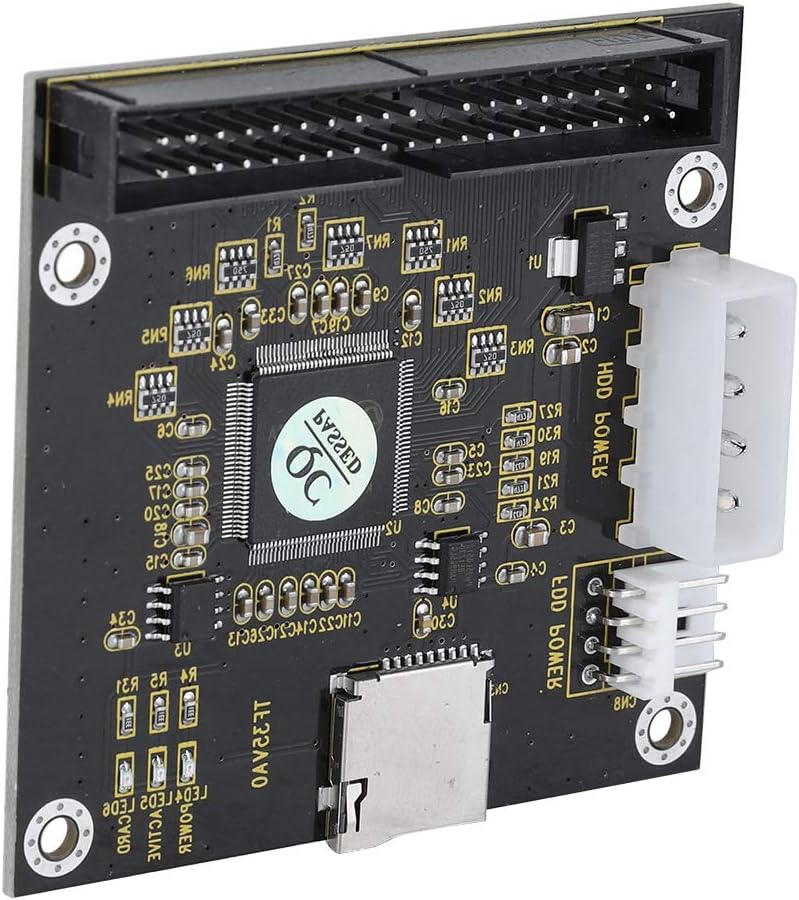 klarako SD ,SDHC ,SDXC ,MMC to IDE 40Pin 3.5in Male Memory Card Adapter , Mute Four Legged Computer Power Connector for DOS ,Linux ,Windows MMC System Specification 2.0 , etc - Image 4