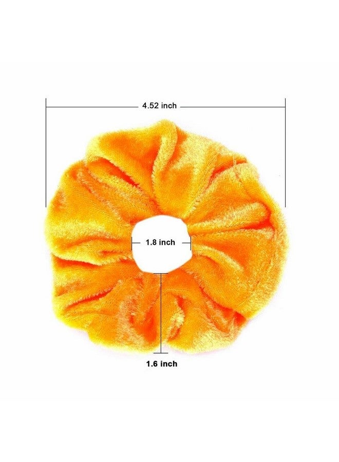 Blubby 12 Pcs Hair Scrunchies Velvet Elastic Hair Bands Scrunchy Hair Ties Ropes - Quality for Women and Girls Hair Accessories - Image 4